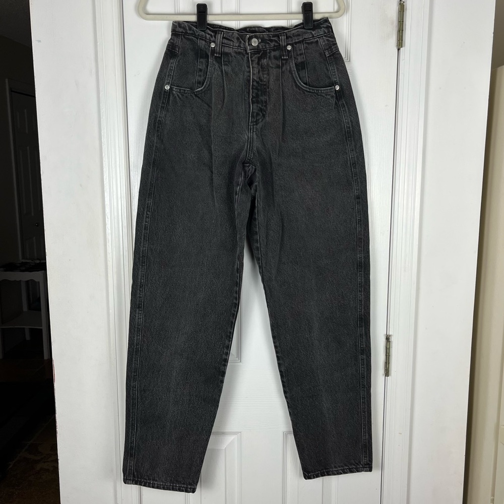 Vintage 80’s/90’s Lizwear Subtle Pleat Baggy High Rise Tapered Jeans Sz 10